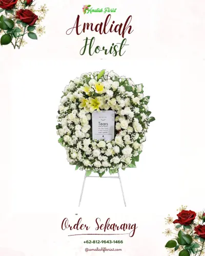 Krans Bunga Duka Cita di Kedung Jaya